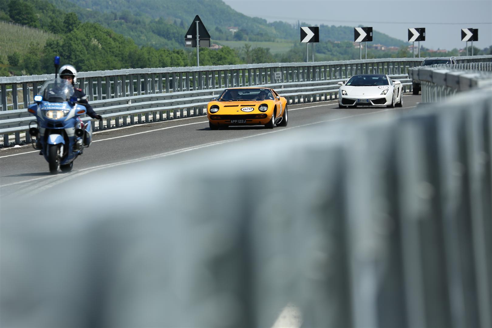 POLO Magazine motoring Lamborghini 50th Anniversary - Grande Giro