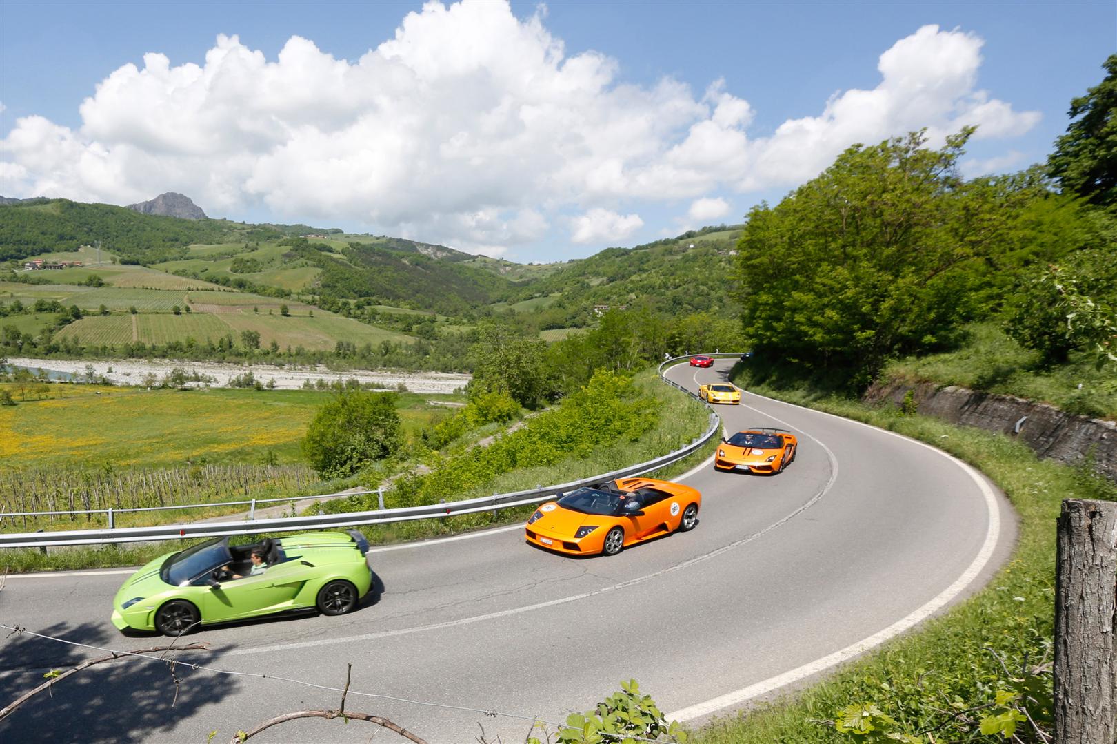 POLO Magazine motoring Lamborghini 50th Anniversary - Grande Giro 14