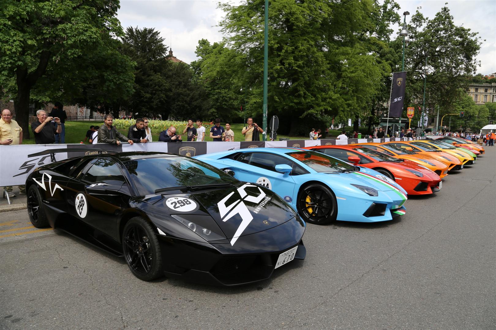 POLO Magazine motoring Lamborghini 50th Anniversary - Grande Giro 46