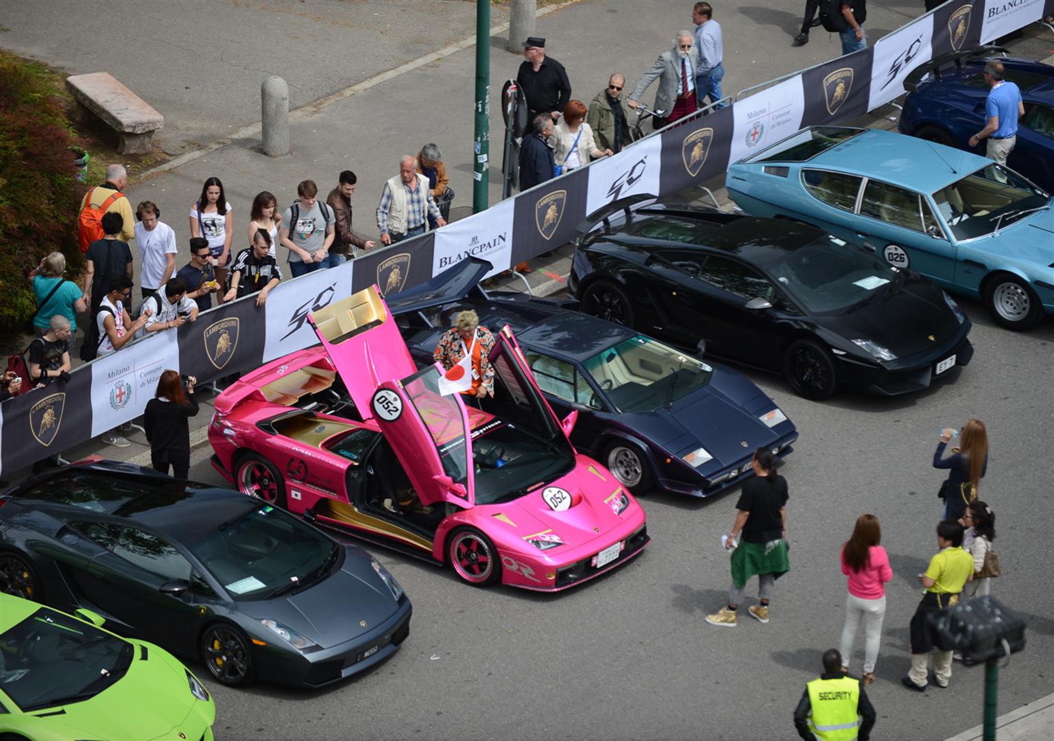POLO Magazine motoring Lamborghini 50th Anniversary - Grande Giro 54